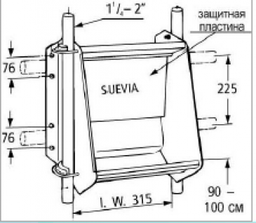 Поилка с заслонкой Модель 500